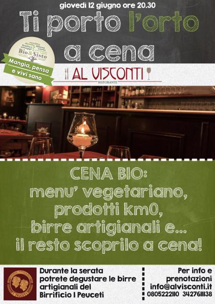 Ti porto l'orto a cena