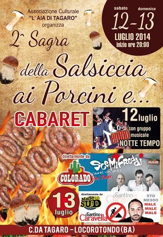 2°sagra della salsiccia ai porcini