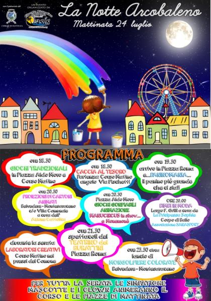 LA NOTTE ARCOBALENO