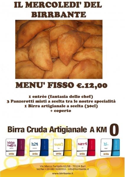 IL MERCOLEDI' DEL BIRRBANTE 
