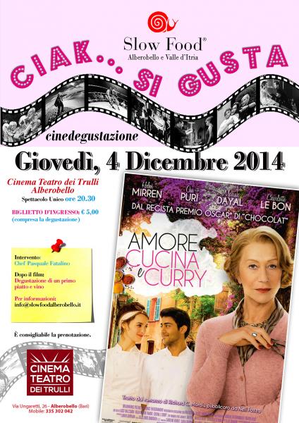 Ciak Si Gusta - Amore, cucina e curry