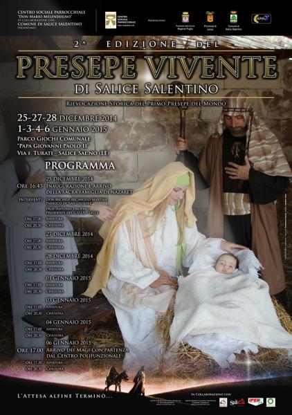 PRESEPE VIVENTE SALICE SALENTINO