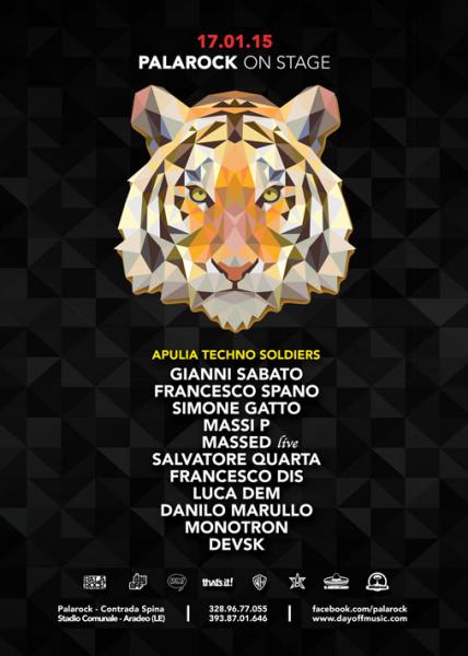 APULIA TECHNO SOLDIERS Sabato 17 Gennaio al Palarock di Aradeo
