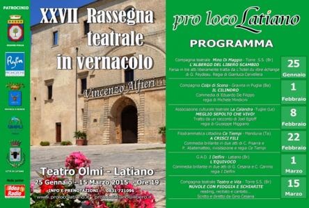 Rassegna teatrale in vernacolo Vincenzo Alfieri