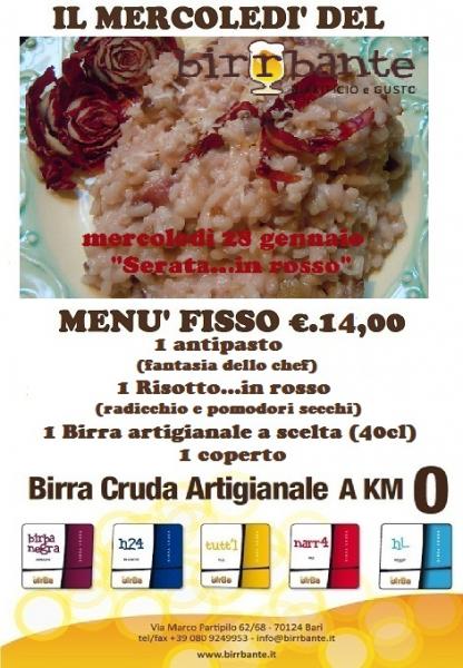 IL MERCOLEDI' DEL BIRRBANTE 