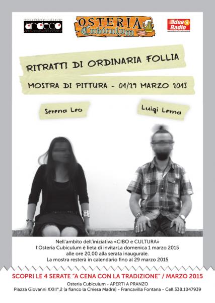 RITRATTI DI ORDINARIA FOLLIA