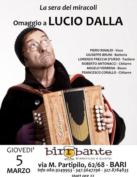 BIRRBANTE@LIVE PRESENTA: 