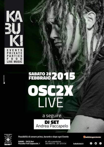 OSC2X  LIVE / Collettivo Hmcf