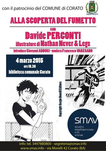 Alla scoperta del fumetto con Davide Perconti