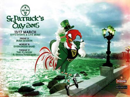 St. Patrick's day 2015 13 / 17 marzo Joy's Pub