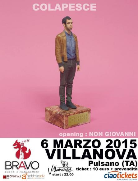 Colapesce in concerto 