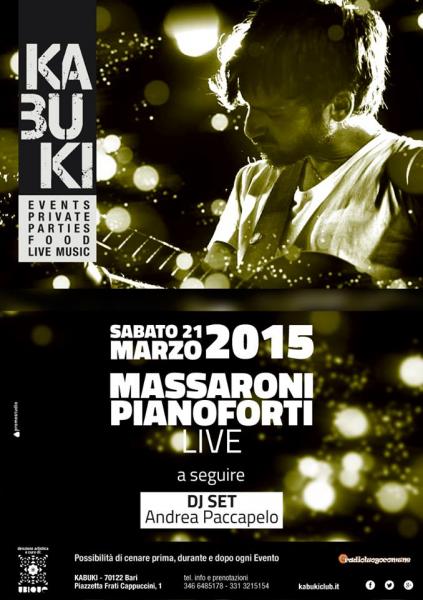 MASSARONI PIANOFORTI / Non date il Salame ai Corvi / Musicraiser