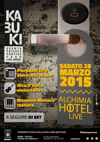 ALCHIMIA HOTEL / live