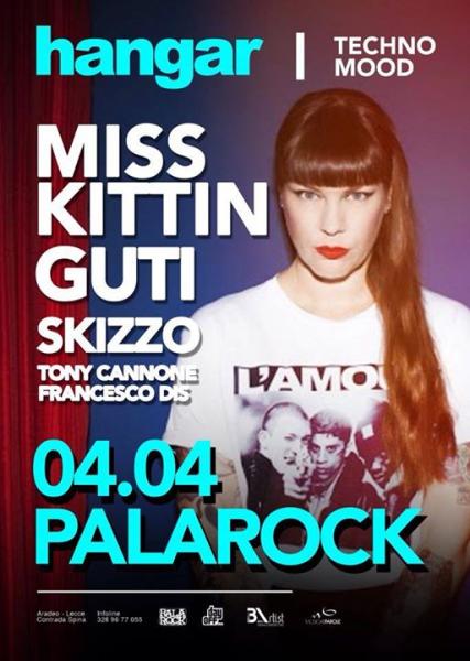 Miss Kittin e Guti Sabato 4 Aprile al Palarock di Aradeo (LE)