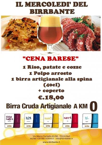 MERCOLEDI' DEL BIRRBANTE 