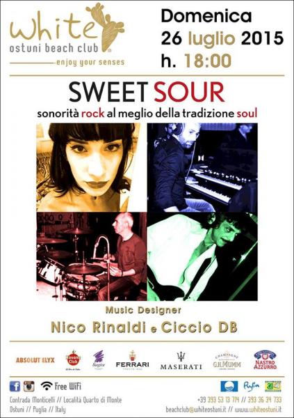 Sunday Aperi-white con Sweet Sour