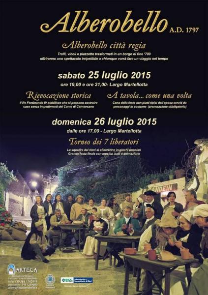 Alberobello A. D. 1797 Rievocazione Storica - Edizione 2015