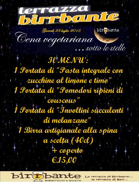 TERRAZZA BIRRBANTE PRESENTA: 