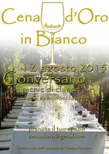 Cena d’Oro in Bianco