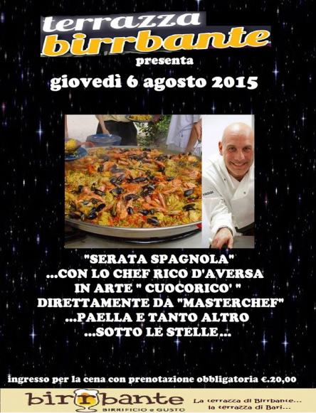 TERRAZZA BIRRBANTE PRESENTA: 