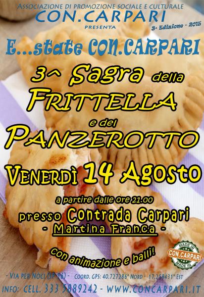 3^ Sagra della Frittella e del Panzerotto