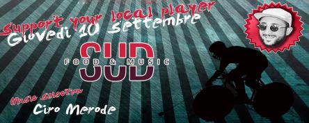 SUD for BikePolo con Ciro Merode dj set
