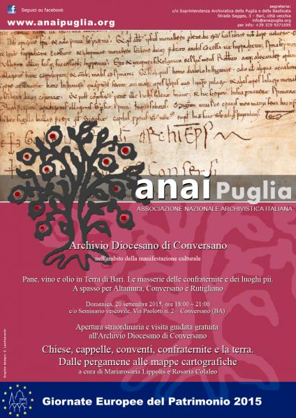Chiese, cappelle, conventi, confraternite e la terra. Dalle pergamene alle mappe cartografiche