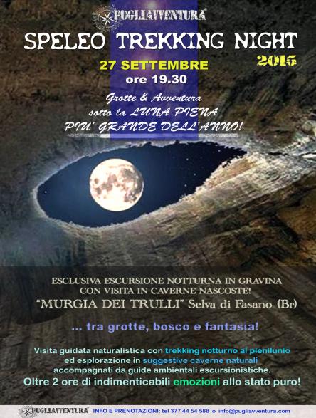 SPELEO TREKKING NIGHT di Pugliavventura