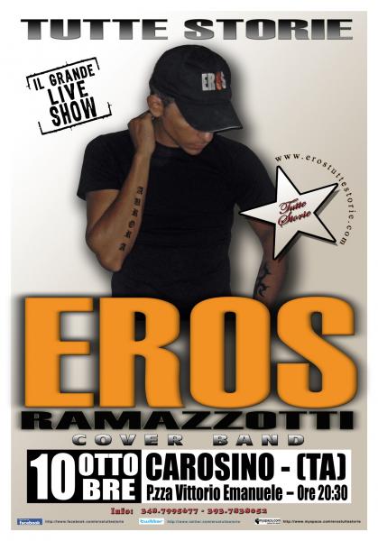 TUTTE STORIE - Eros Ramazzotti Cover Band in CONCERTO