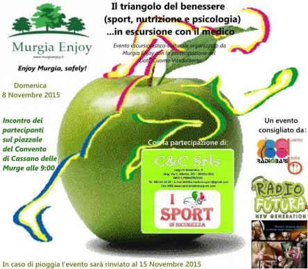 Il tringolo del benessere...in escursione con il medico