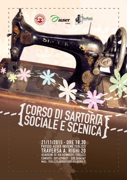 CORSO DI SARTORIA SOCIALE E SCENICA