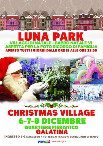 Christmas Village dal 6 all'8 Dicembre alla Fiera del Salento di Galatina (LE)
