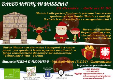 Babbo Natale in Masseria