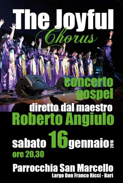 The Joyful Chorus per San Marcello
