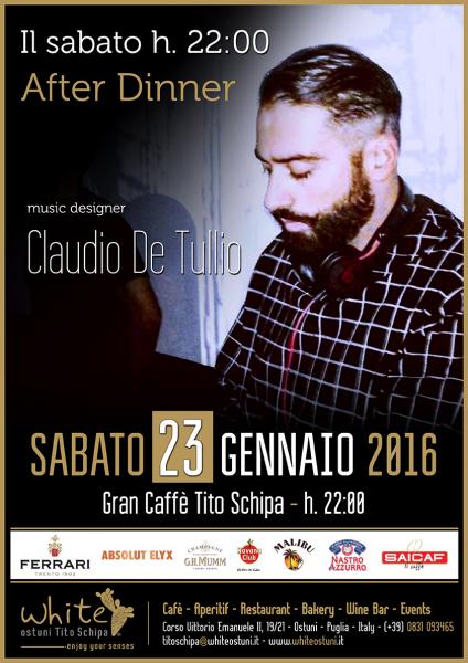 After dinner con Claudio de Tullio