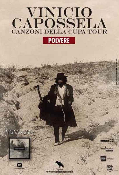 Vinicio Capossela il 13 agosto al Forum Eventi di San Pancrazio (BR)