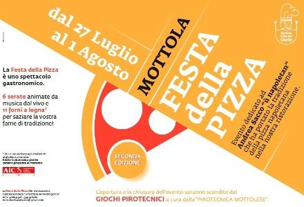 MOTTOLA (TA). Festa della Pizza, ai nastri di partenza. Tutto pronto per la prima serata del 27