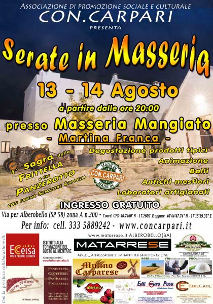 Serate in Masseria