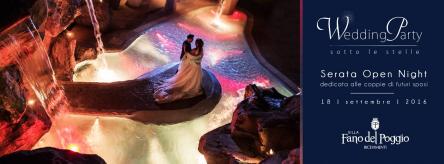 Wedding Party Open Night