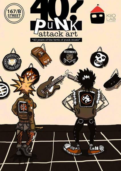 40? PUNK ATTACK ART OPEN CALL PER ARTISTI