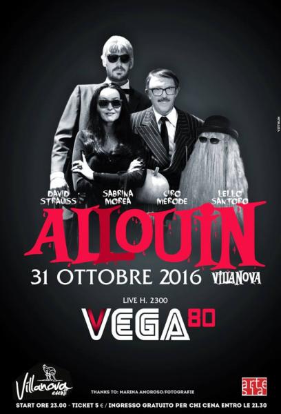 Halloween Party e Vega80 in concerto