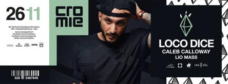 LOCO DICE, CALEB CALLOWAY,LIO MASS