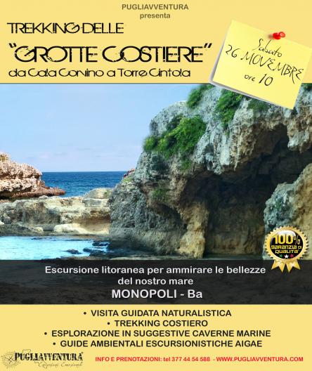 TREKKING DELLE “GROTTE COSTIERE”