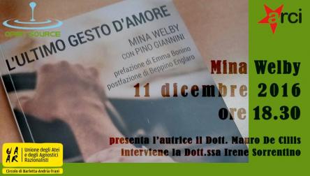 L'ultimo gesto d'amore di Mina Welby