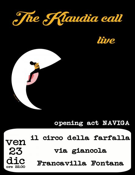 The Klaudia call presentazione live del nuovo disco