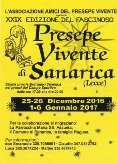 XXIX^ Edizione del Presepe Vivente di Sanarica (LE)