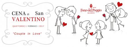 Cena di San Valentino a Cassano Murge con Villa Fano del Poggio