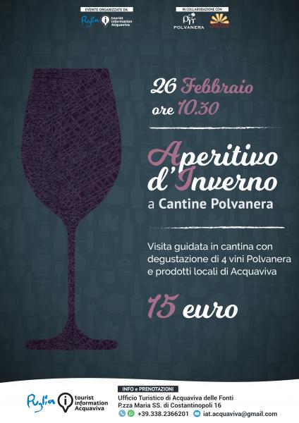 APERITIVO D'INVERNO A CANTINE POLVANERA