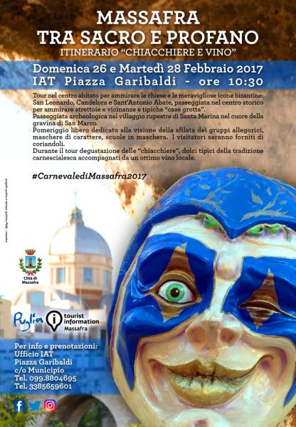 Massafra tra sacro e profano: ITINERARIO “CHIACCHIERE E VINO”