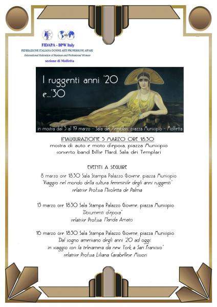 I ruggenti anni '20 e...'30